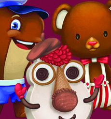 carvel characters