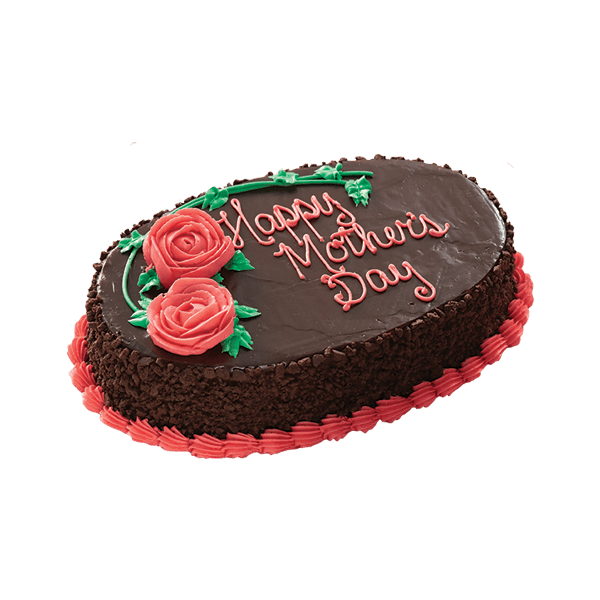 Mother's Day Fudge Ice Cream Cake